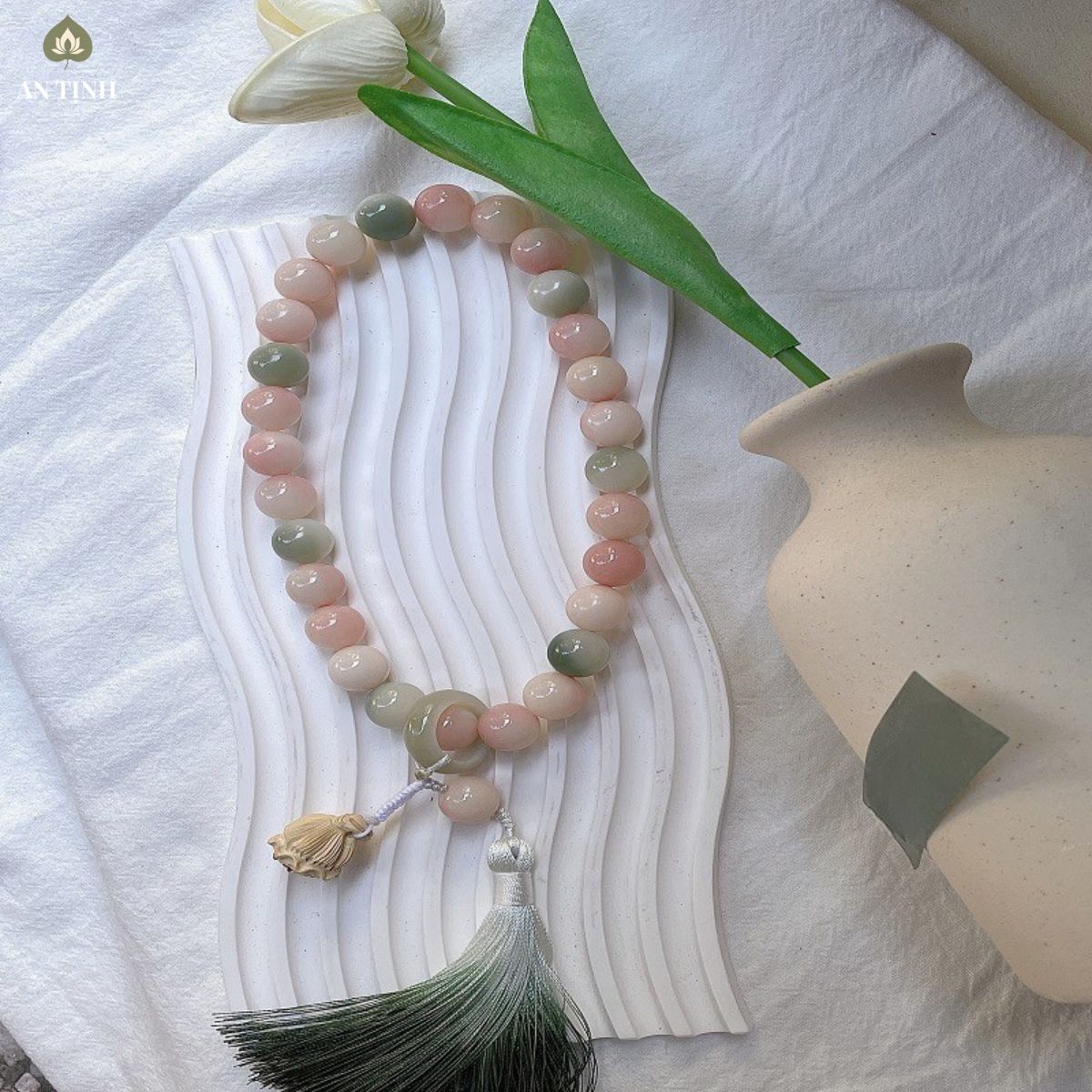 Chuỗi Hạt Thạch Anh An Nhiên 14mm