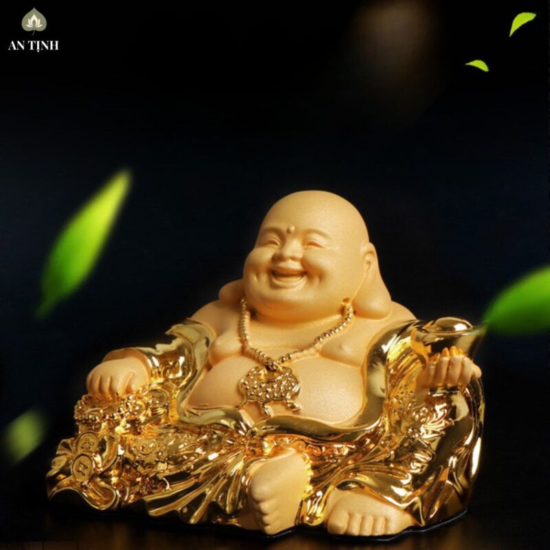 Tượng Phật Di Lặc Mạ Vàng