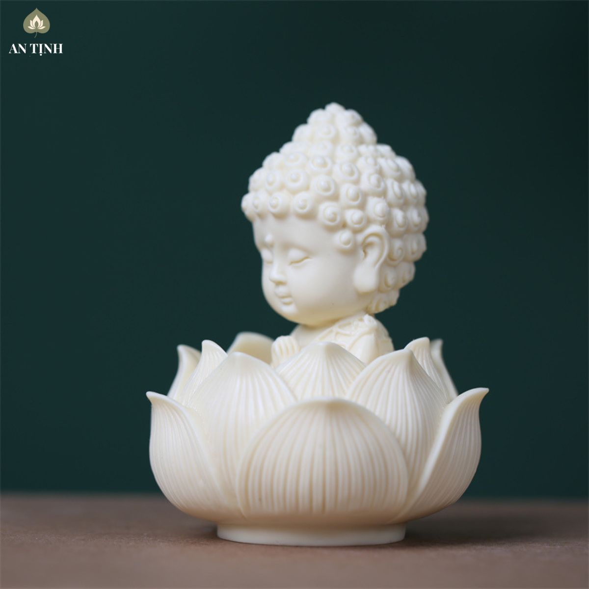 Tượng Phật Ngồi Đài Sen Mini (2) Tượng Phật Ngồi Đài Sen Mini