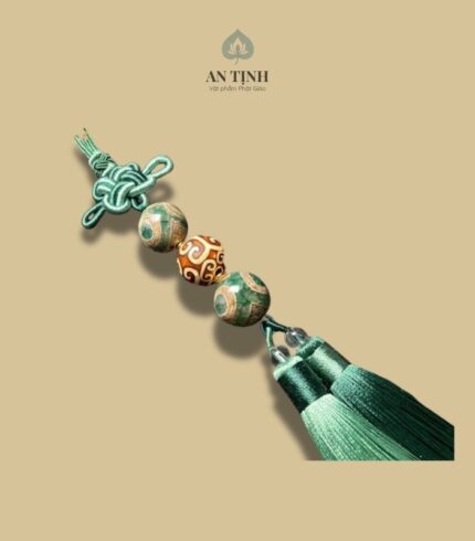 Khánh treo xe ô tô song đồng kết đá mã não