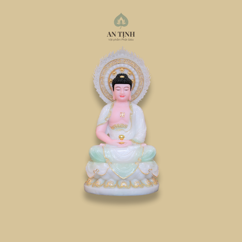Tượng Thích Ca Ngồi Đài Sen