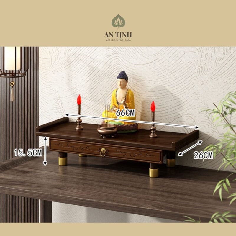 Bàn Thờ Treo Tường Dài 66cm 1