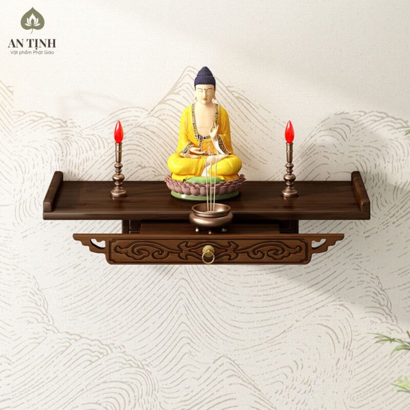 Bàn Thờ Treo Tường Dài 66cm 2