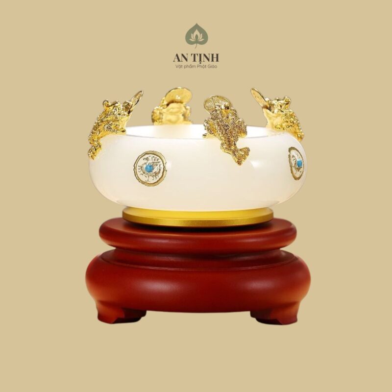 Bát Tụ Bảo Tỳ Hưu Ngậm Đồng Tiền