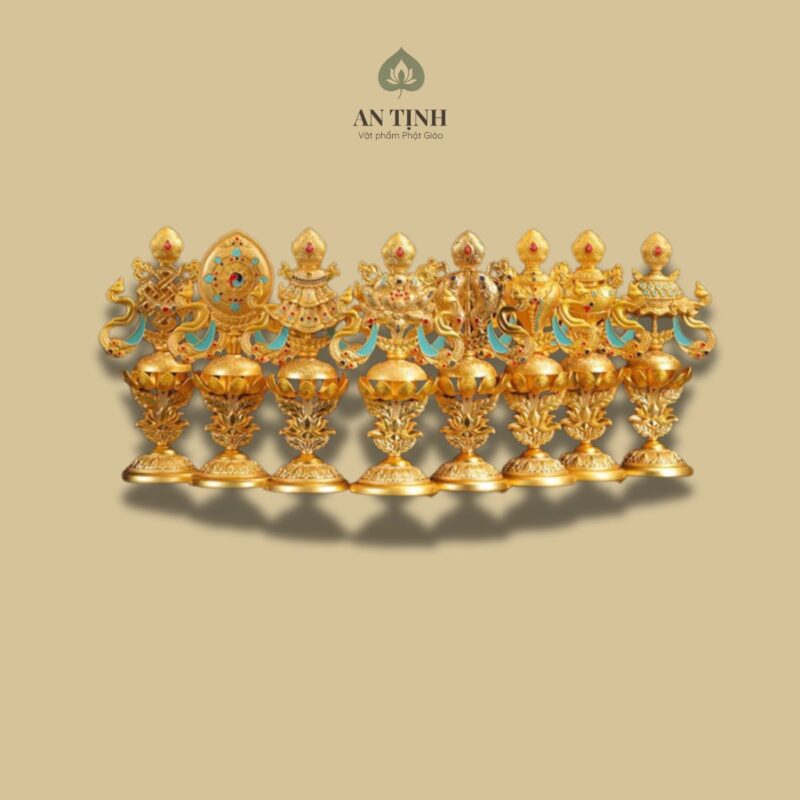 Bộ 8 Cát Tường 18cm