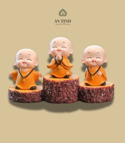 Bộ Tượng Ba Nhà Sư Vui Vẻ