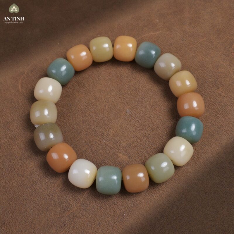 Chuỗi Hạt Bồ Đề Ngũ Sắc Phong Thủy