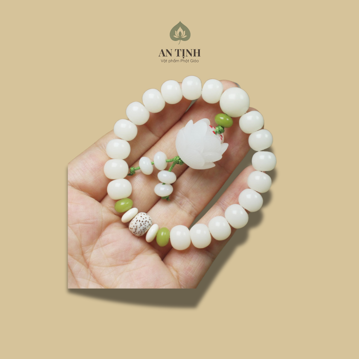 Chuỗi Hạt Tỳ Lô Bạch Liên Hoa