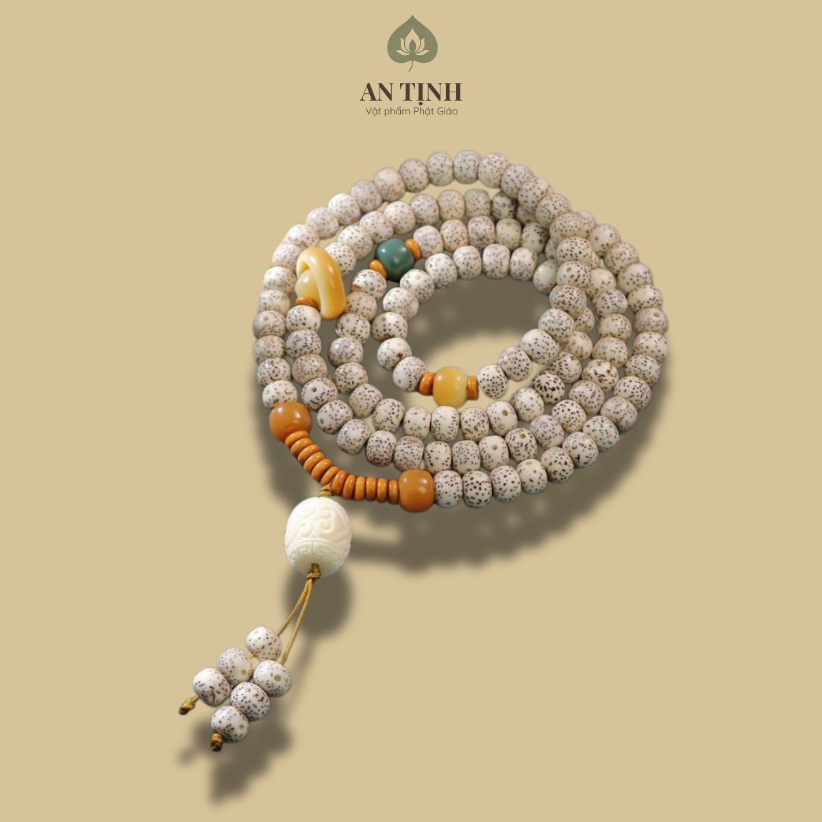 Chuỗi Vòng 108 Hạt Bồ Đề 8mm