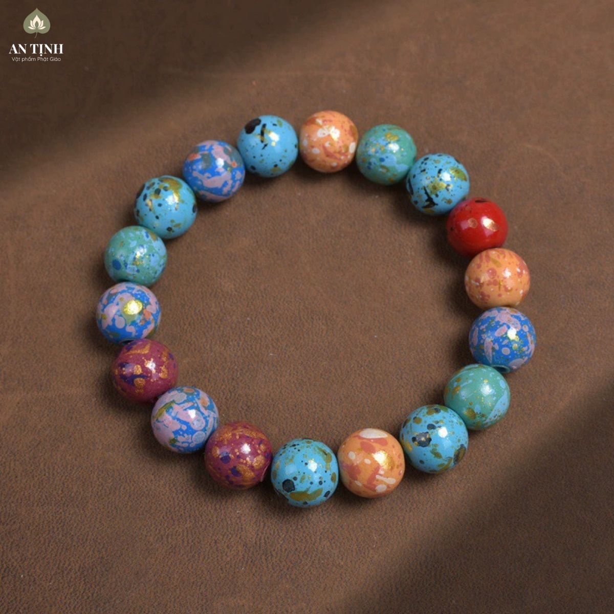 Chuỗi Vòng Hạt Sơn Mài 12ly 18 Hạt