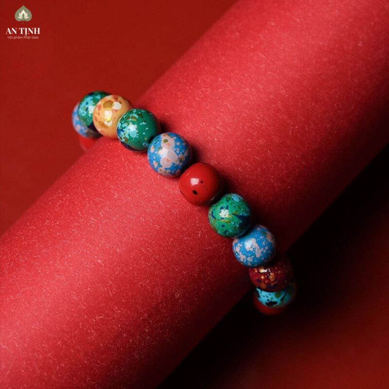 Chuỗi Vòng Hạt Sơn Mài 12ly 18 Hạt