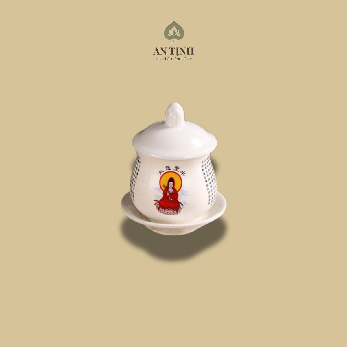 Cốc Đựng Nước Quan Âm Cỡ Nhỏ