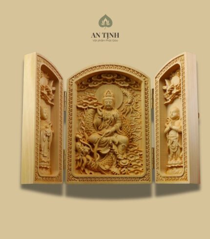 Hộp Gỗ Hoàng Dương Quan Âm