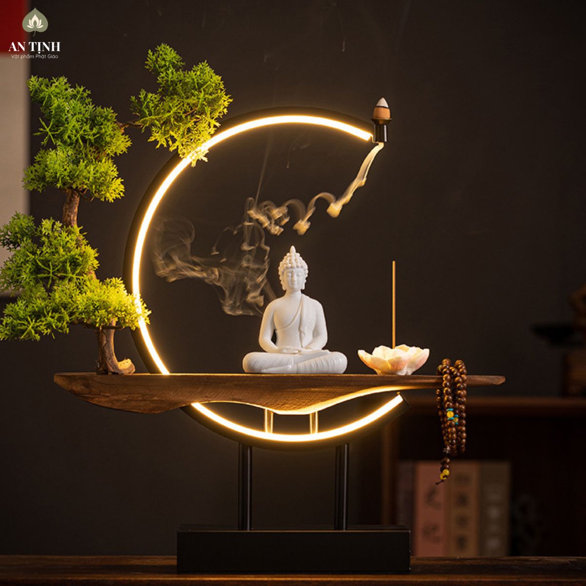 Kệ Đèn Led Bán Nguyệt (2) Kệ đèn led bán nguyệt