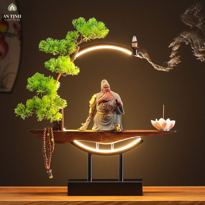 Kệ đèn led bán nguyệt