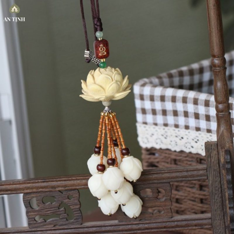 Khánh Treo Xe Đài Sen Tua Hoa Sen
