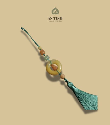 Khánh Treo Xe Mặt Dây Chuyền Ngọc Bích Hồ Lô