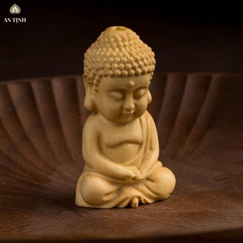 Khánh Treo Xe Ô Tô Phật Thích Ca 10 Bông Sen Kép