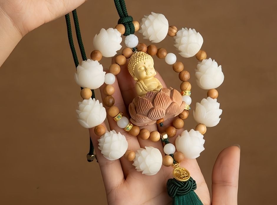 Khánh tượng Phật trên mặt ngọc