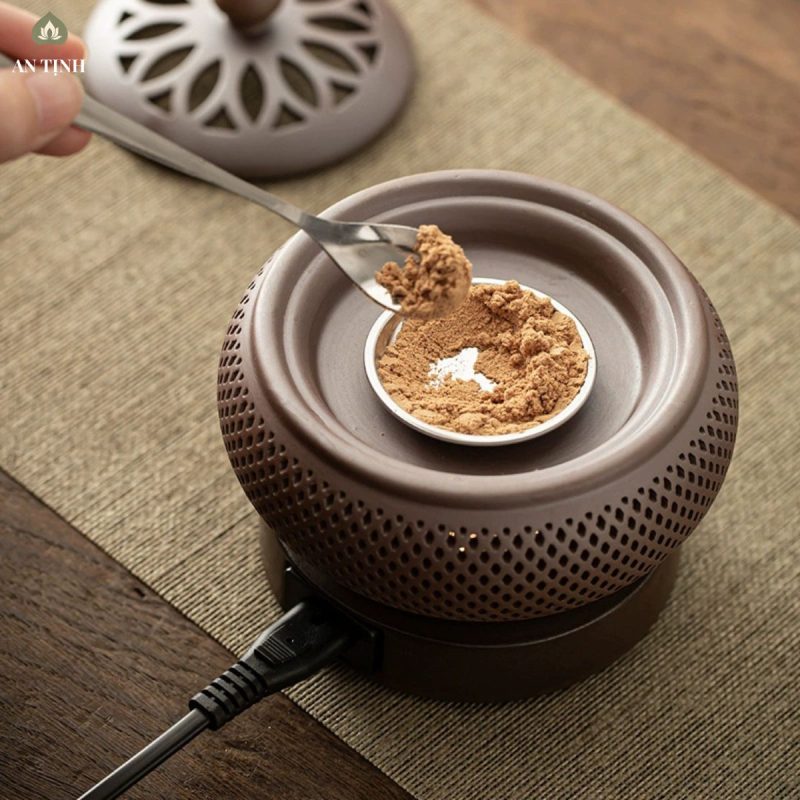 Lư Xông Trầm Hương Bằng Điện