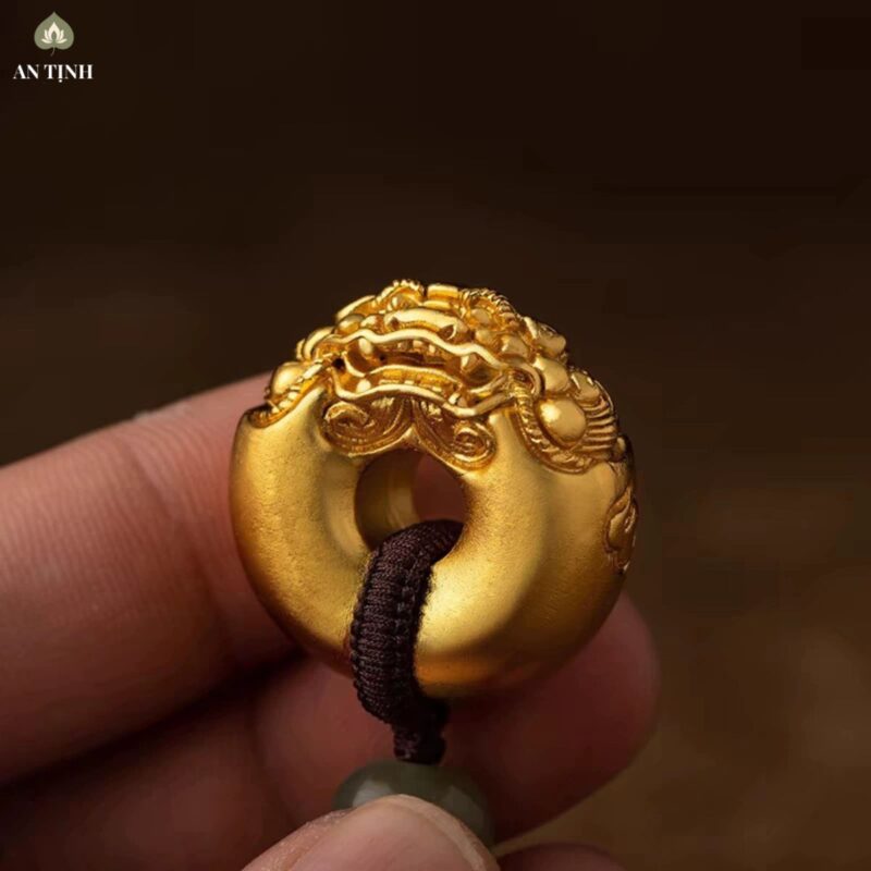 Móc Khóa Xe An Toàn Mặt Lân Sư Tử