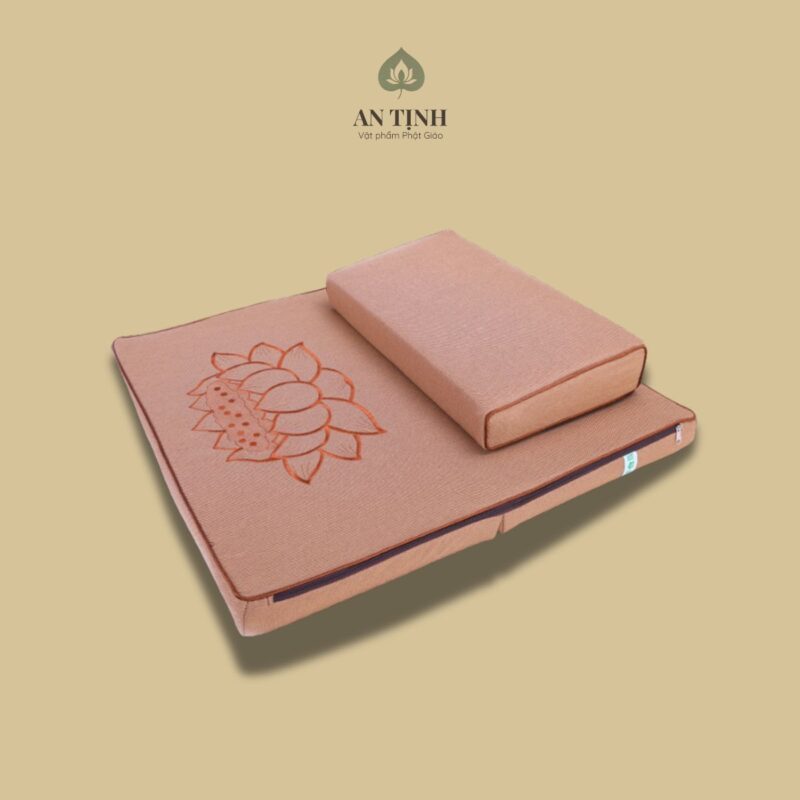 Nệm Ngồi Thiền, Tụng Kinh Sợi Dừa 60x60cm