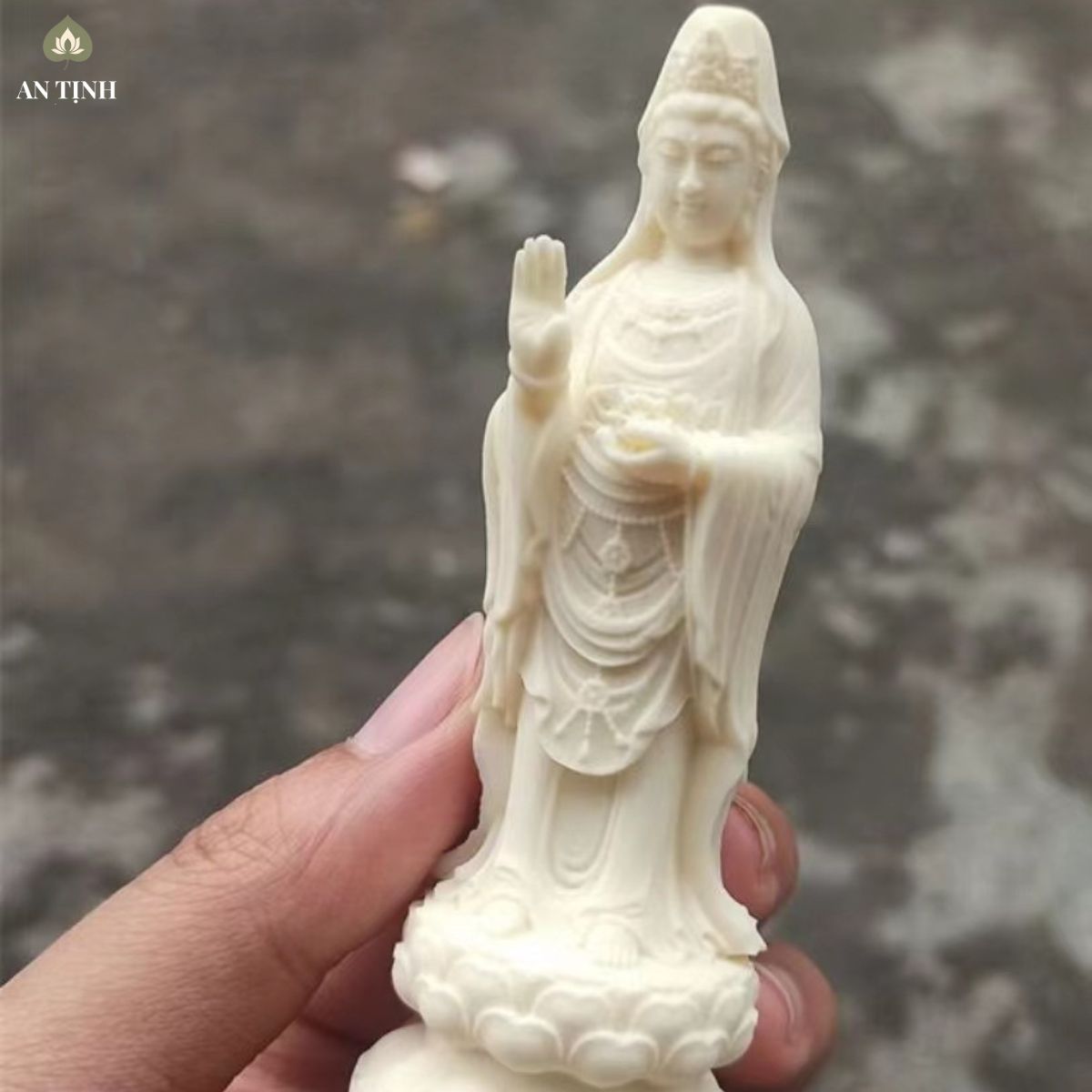 Tượng Nam Hải Quan Âm Để Xe Ô Tô (3) Tượng Nam Hải Quan Âm Để Xe Ô Tô