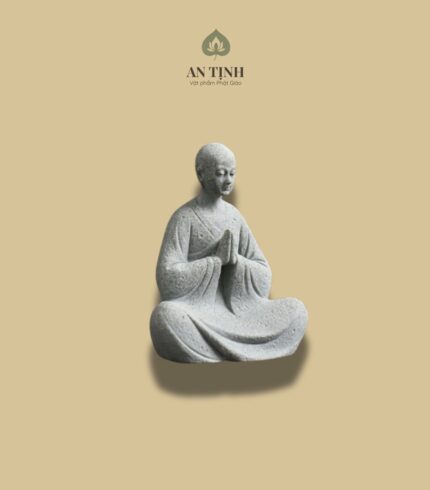 Tượng Tăng Nhân Ngồi Thiền 10cm
