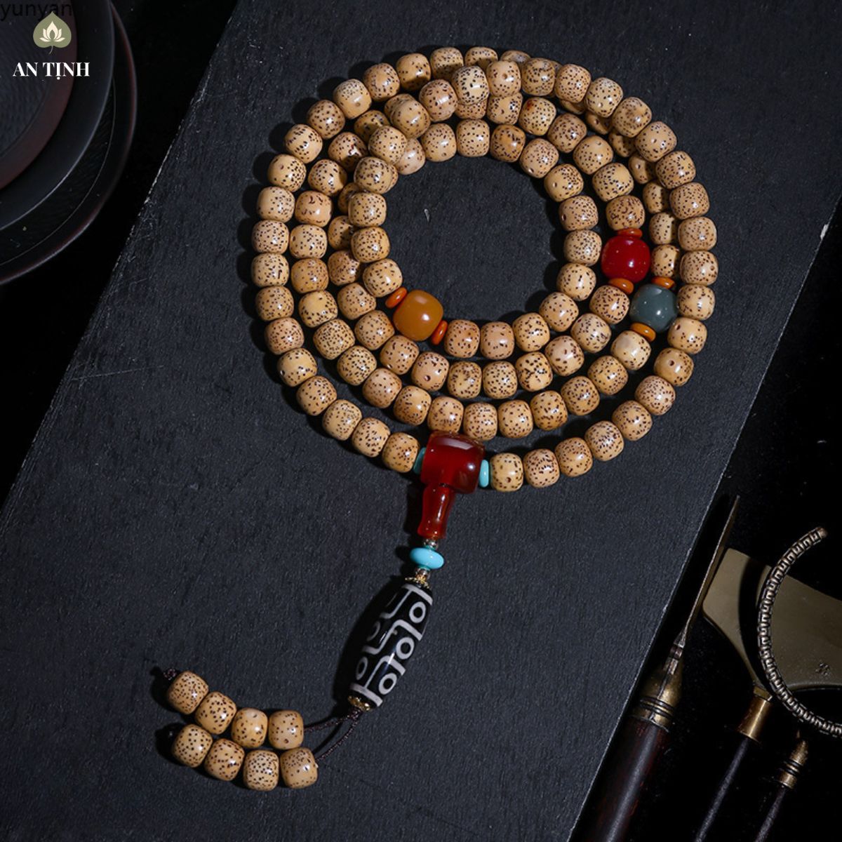Vòng Đeo Tay 108 Hạt Bồ Đề