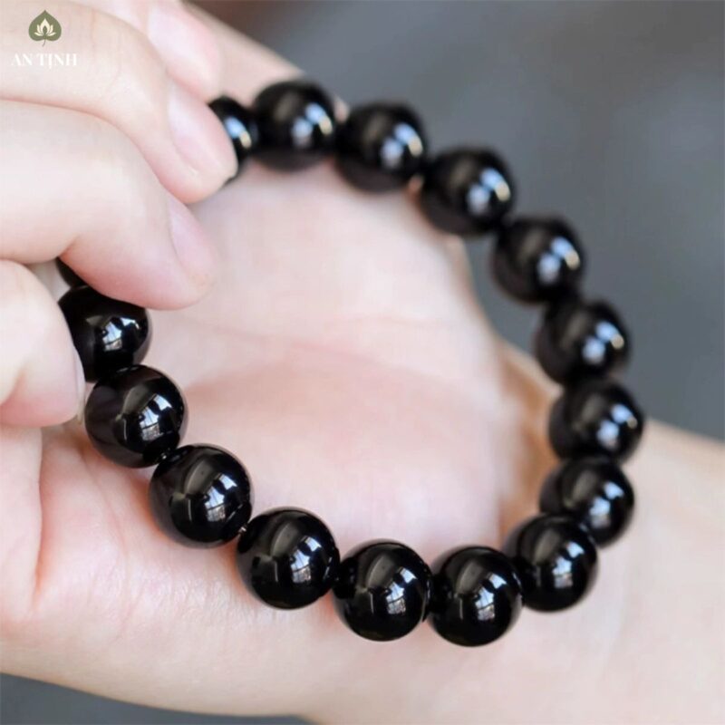 Vòng tay đá obsidian