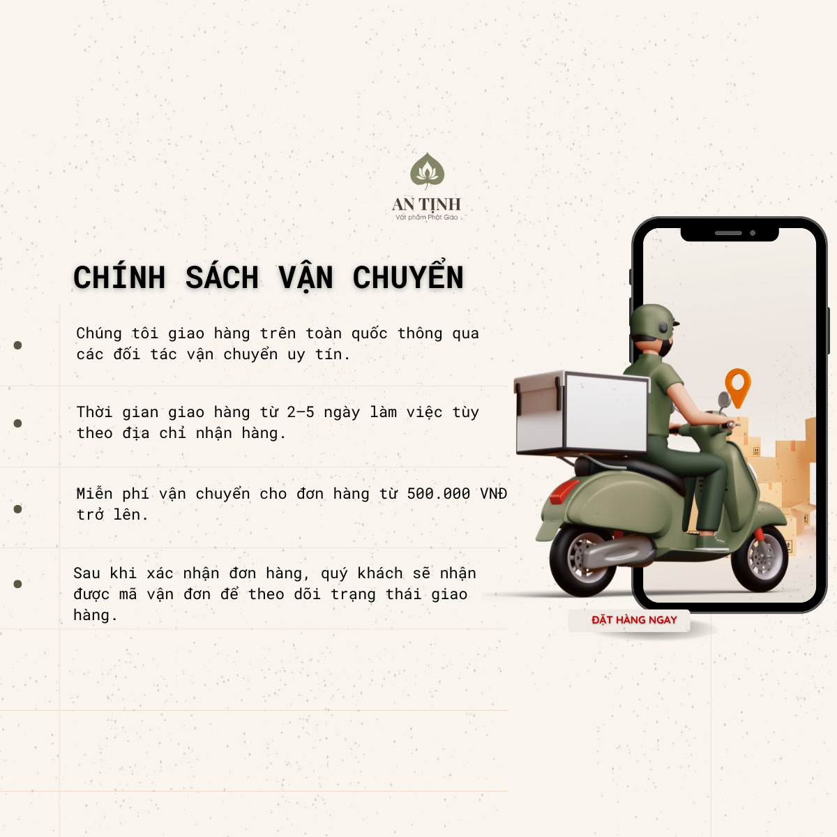 Chính sách vận chuyển