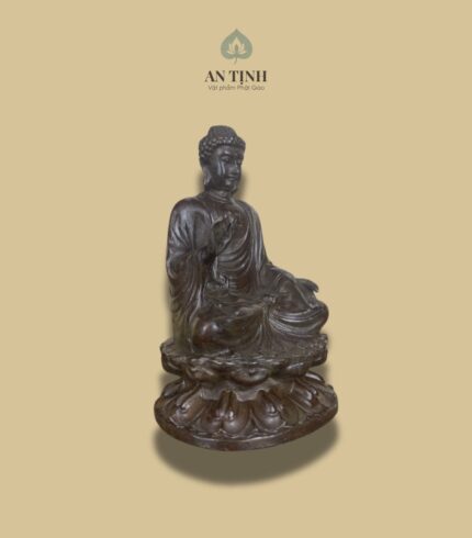 Tượng Phật Như Lai bằng đồng 9cm