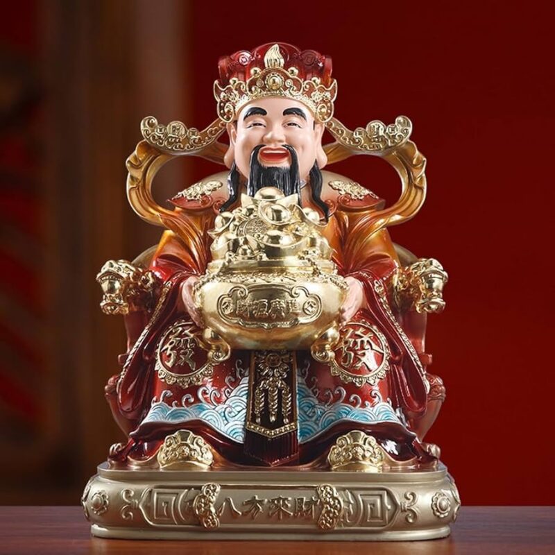 Tượng Thần Tài là biểu tượng trong tín ngưỡng dân gian Việt Nam, đại diện cho vị thần mang lại tài lộc, may mắn và sự thịnh vượng, đặc biệt trong kinh doanh và làm ăn