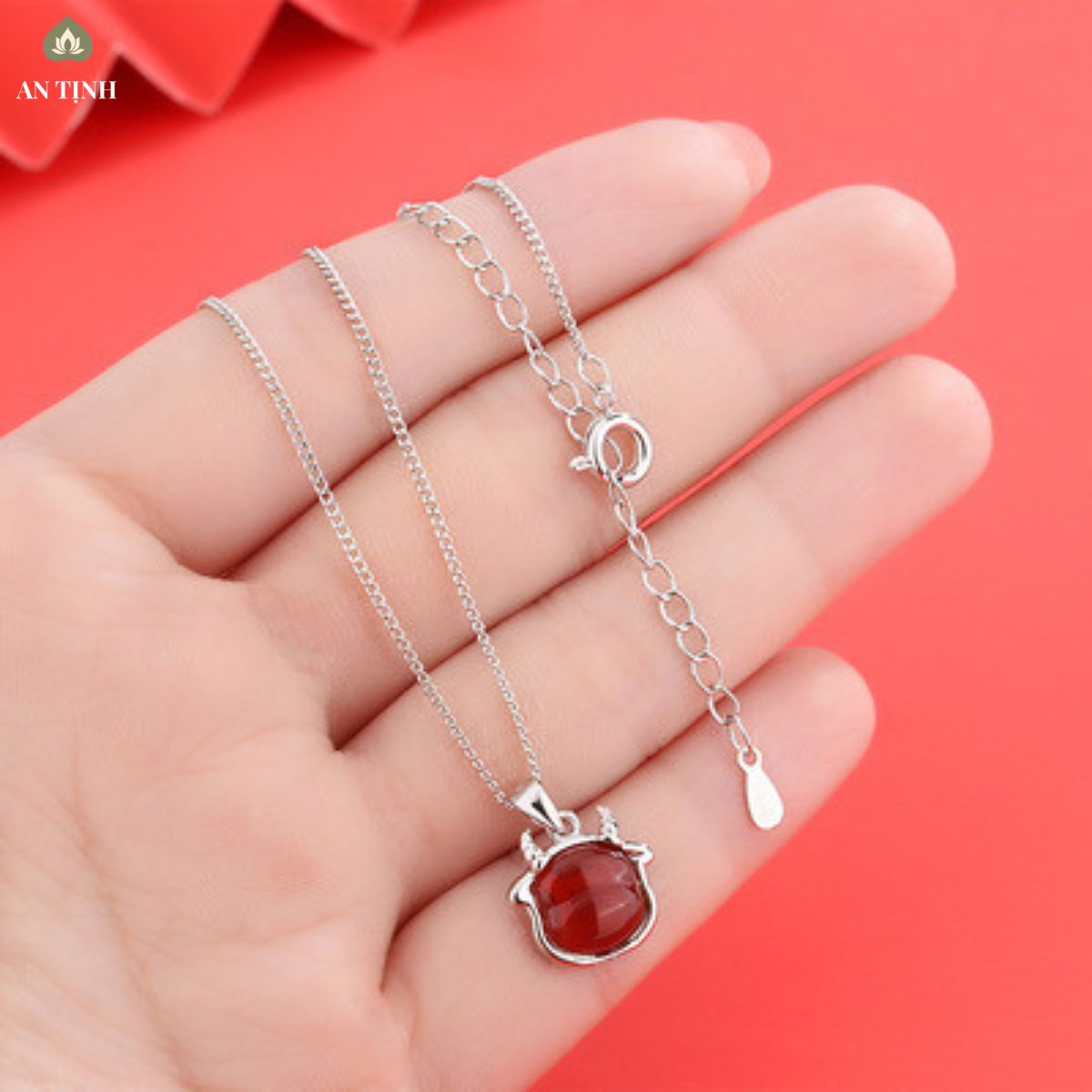 Dây Chuyền Đá Mã Não Đỏ