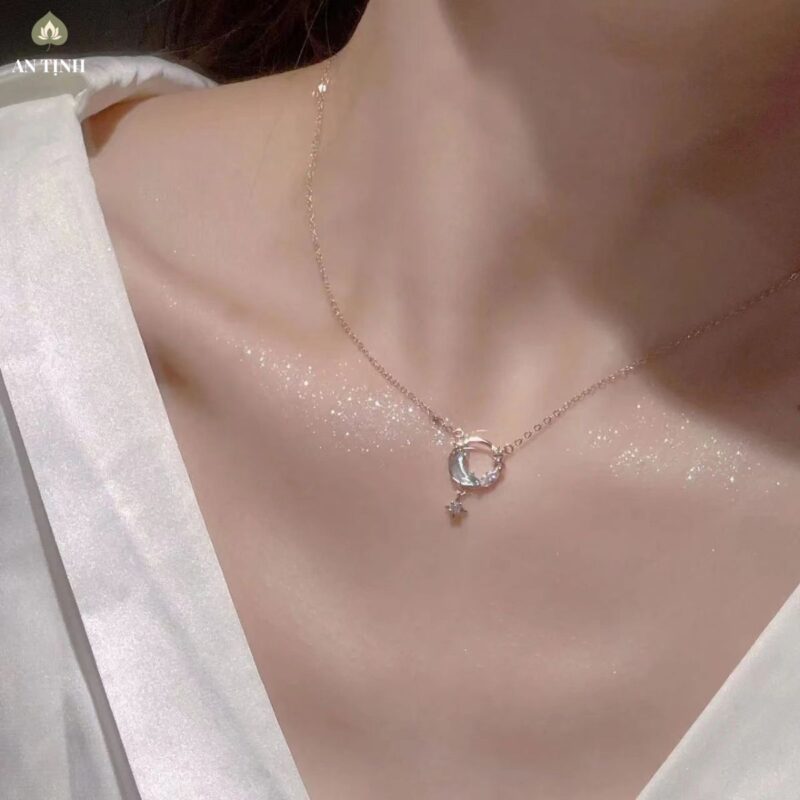 Dây Chuyền Vòng Trăng Ánh Sao