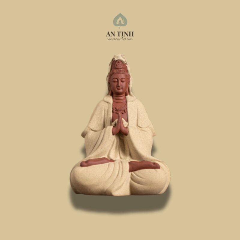 Tượng Quan Âm Bồ Tát Ngồi Thiền