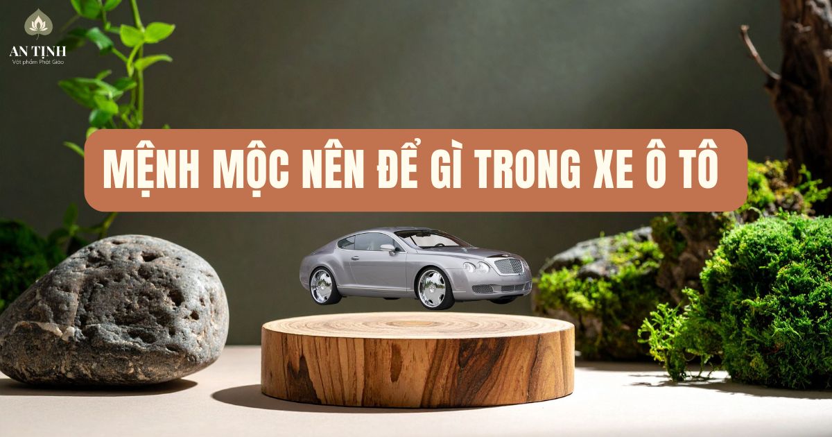 Mệnh mộc nên để gì trong xe ô tô để gặp nhiều bình an, may mắn