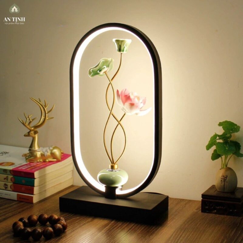 Đèn Led Hoa Sen 3 Màu Dáng Đứng
