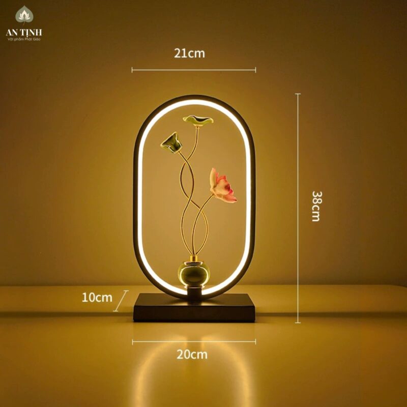 Đèn Led Hoa Sen 3 Màu Dáng Đứng