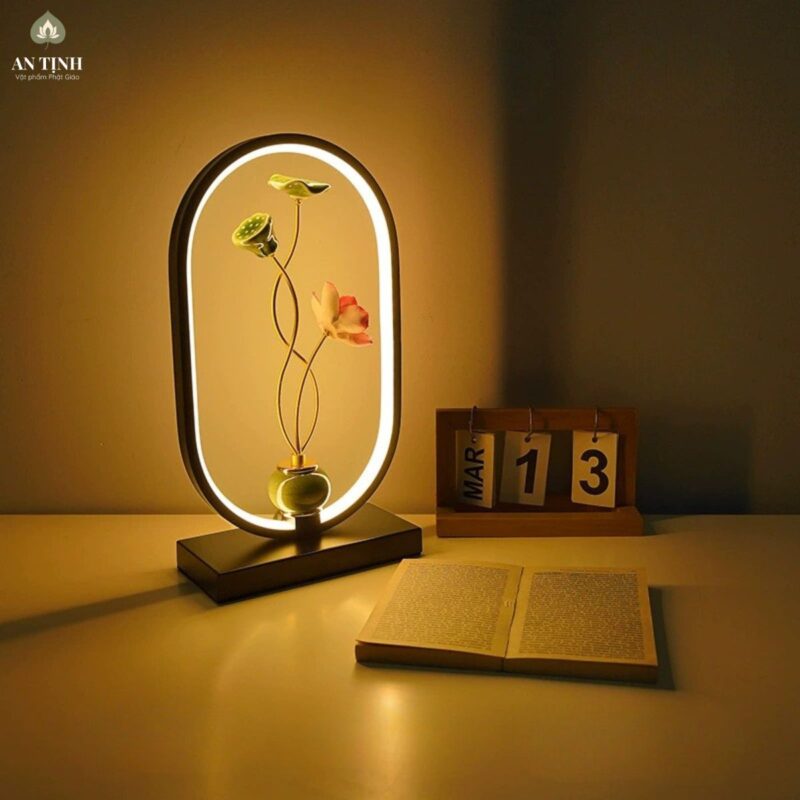 Đèn Led Hoa Sen 3 Màu Dáng Đứng