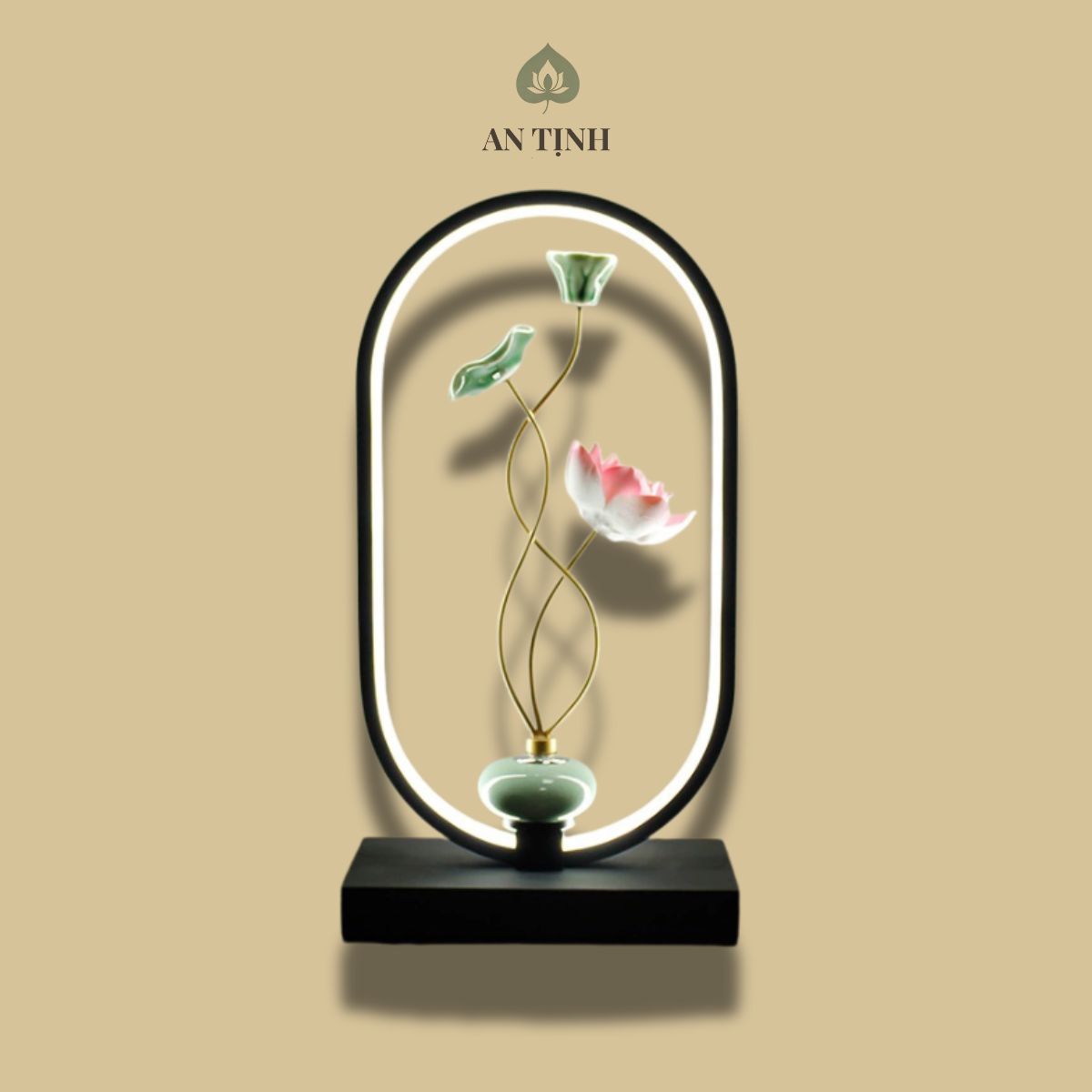 Đèn Led Hoa Sen 3 Màu Dáng Đứng Đèn Led Hoa Sen 3 Màu Dáng Đứng