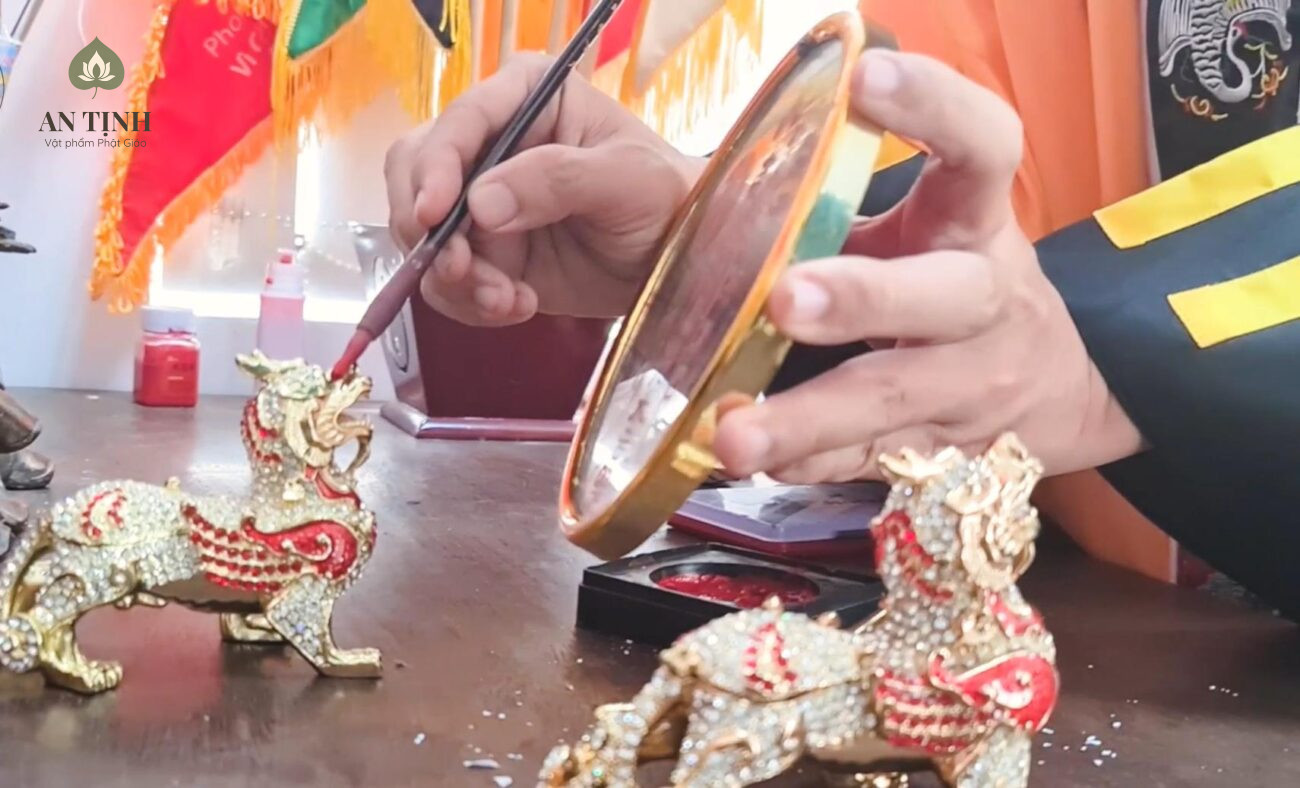 Điều cấm kỵ sau khi khai quang Tỳ Hưu