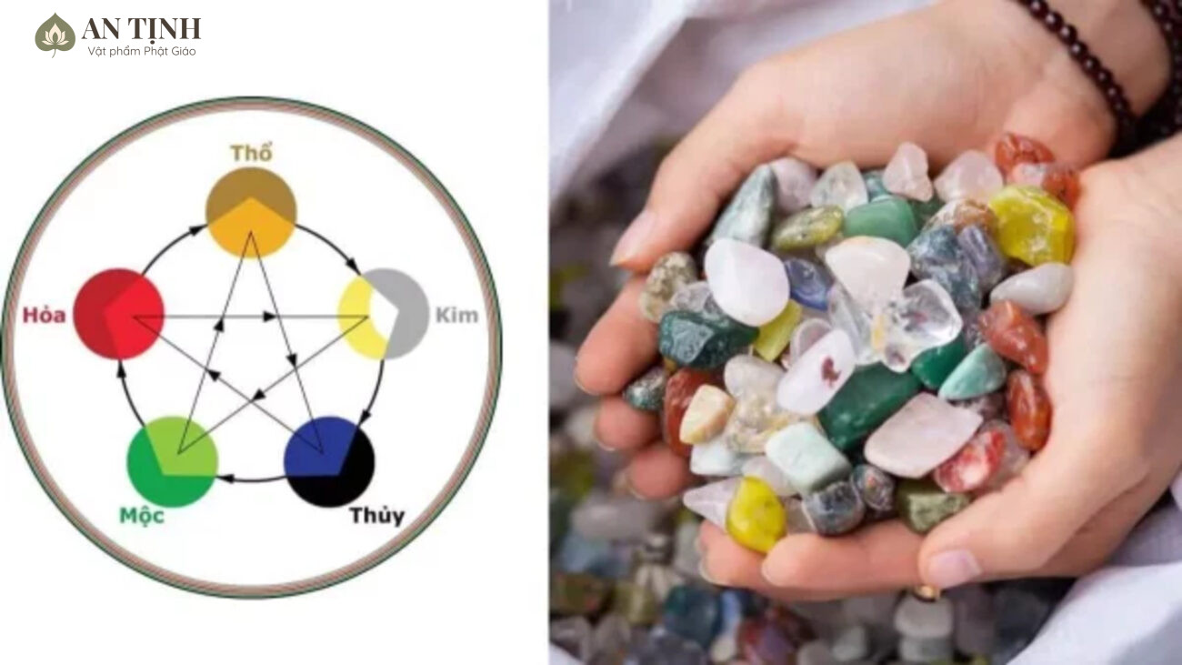 Lựa chọn chất liệu đá tự nhiên mang năng lượng phù hợp với ngũ hành