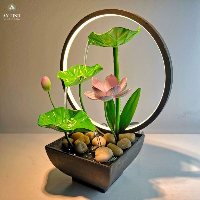 Thác Nước Phong Thủy Ao Sen