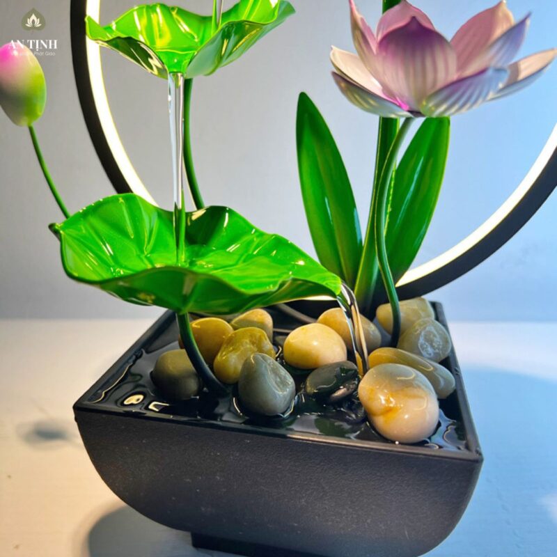 Thác Nước Phong Thủy Ao Sen