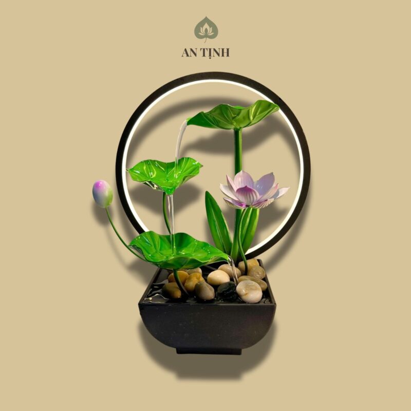 Thác Nước Phong Thủy Ao Sen