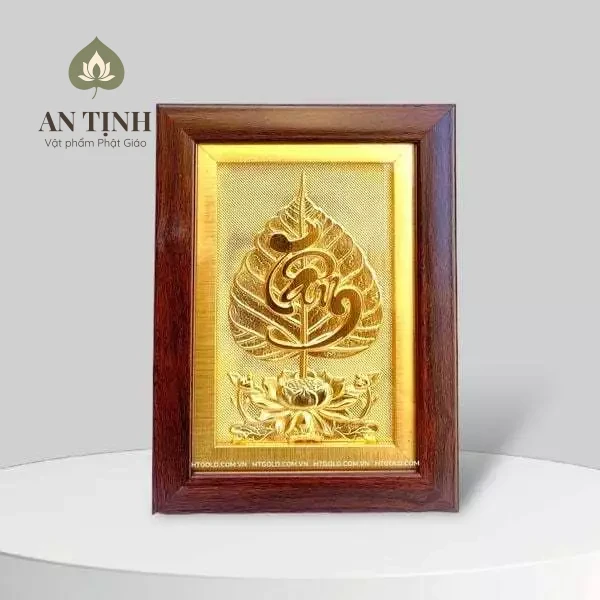 Tranh phong thủy mạ vàng