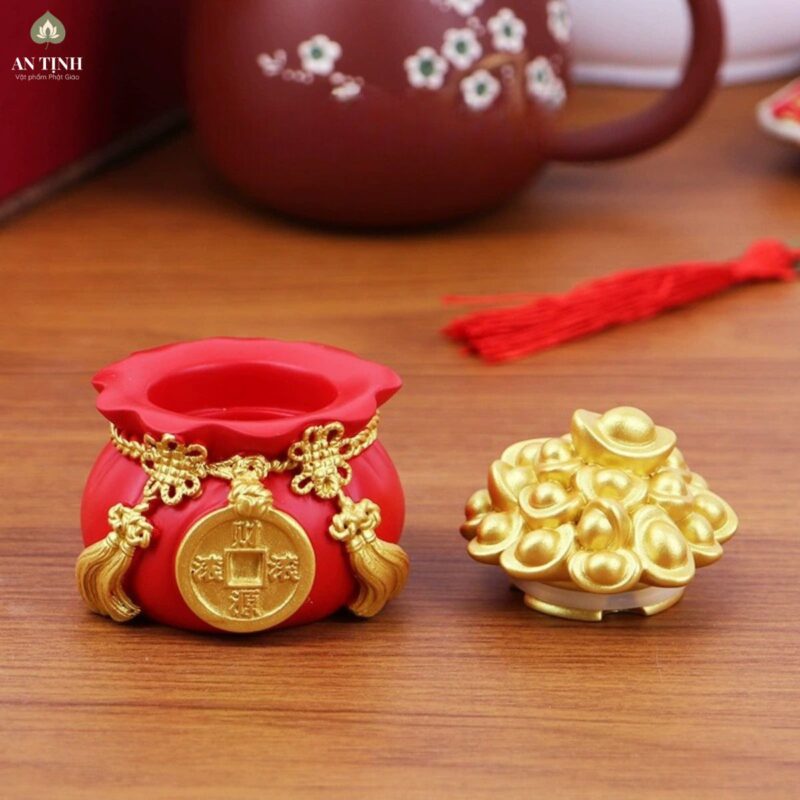 Túi Đỏ Đựng Vàng May Mắn