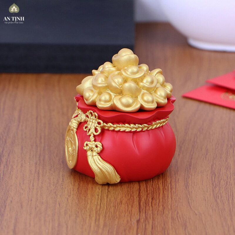Túi Đỏ Đựng Vàng May Mắn