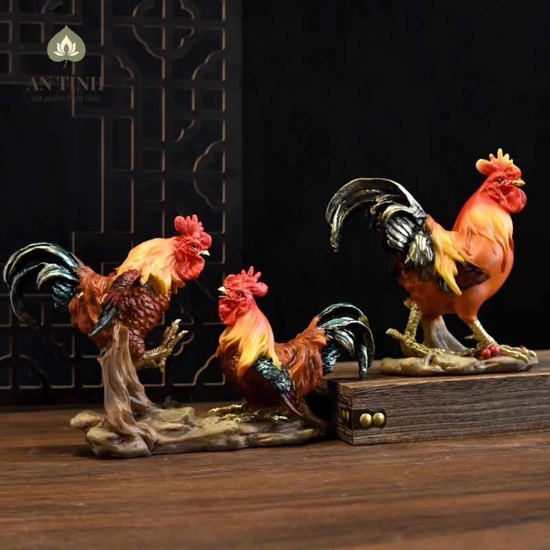 Tượng Gà Trống Phong Thủy